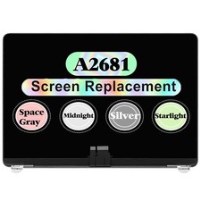 Écran LCD Complet pour Apple MacBook Air 13" M2 2022 A2681 EMC 4074 Remplacement