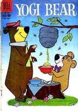 Four Color Comics (2nd Series) #1067 GD; Dell | low grade - Yogi Bear - we combi