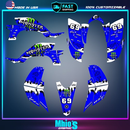 Yamaha yfz 450 graphics - yamaha, kit