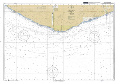 Carte marine admiralty 3104 - carte,
