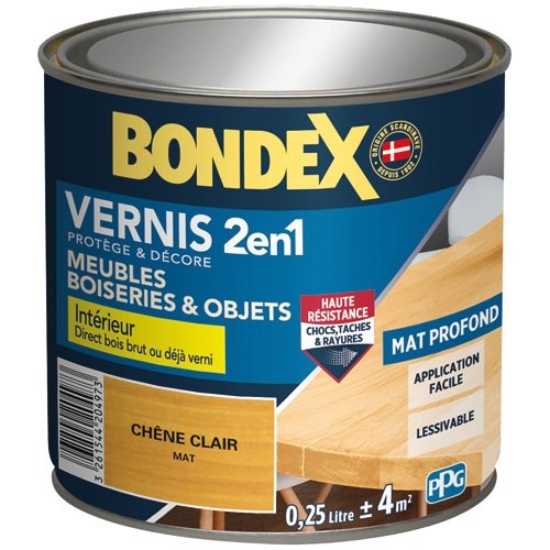 Bondex vernis chêne clair - chêne,