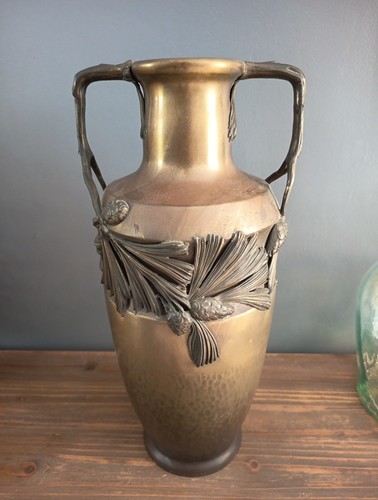 Kayser sohn bronze vase - kayser,