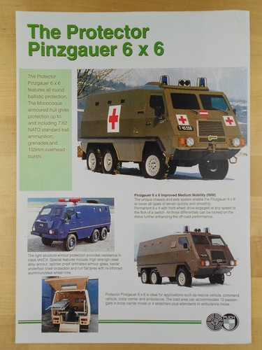 Brochure steyr puch pinzgauer - puch,