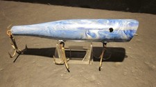 VINTAGE ATOM POPPER FISHING LURE RARE HARD PLASTIC VERSION 7" SALTWATER SURF