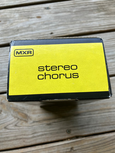 Mxr 134 stereo chorus retail - mxr, m-134