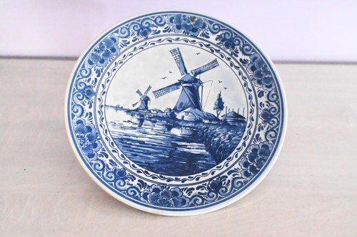Assiette delft blauw - assiette,