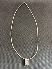 Collier Chaîne En Argent