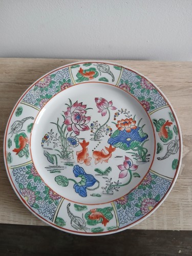Assiette porcelaine chinoise - assiette,