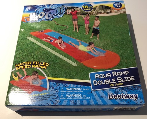 Bestway water slide - water,