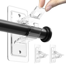 Lot de 2 supports de tringle