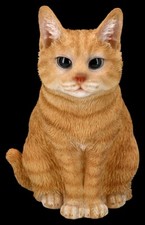 Figurine De Chat - Chat Tigre - HotAnt Décoration De Jardin Cadeau Chaton