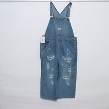 Old Navy overalls (Cod.S1371) size L used men's high waist denim