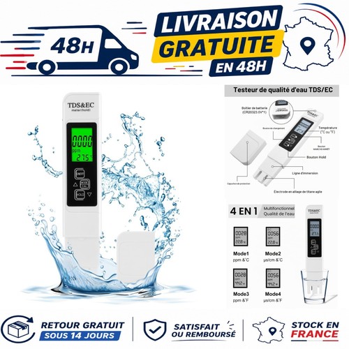 Testeur qualité eau - qualité, 1