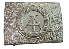 Allemagne de l'Est DDR - NVA  BOUCLE de CEINTURON troupe tenue de service  Lot 3