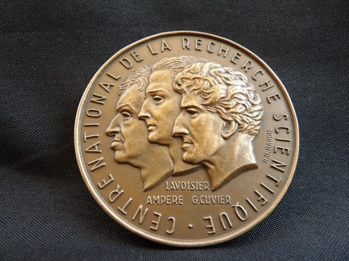 Médaille bronze cnrs - bronze,