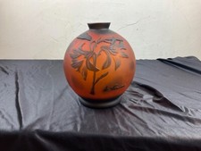 Vase pâte de verre dégagée