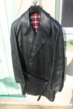 MANTEAU  EN CUIR  HOMME  ETAT