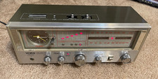 YORK VINTAGE STEREO AM/FM CLOCK RADIO. WORKS.