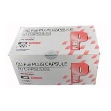 GC Fuji Plus Yellow Luting Cement Capsule Refill 50/Pk 000222 Free Shipping