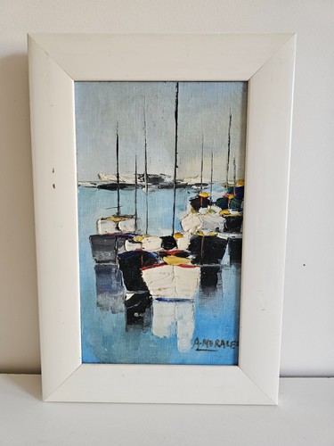 Tableau huile sur - huile,