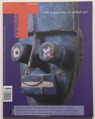 Tribal arts magazine african - arts,