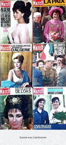 Lot paris match 1962 674 - match,