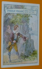 CHROMO 1890-1910 CHOCOLATE POULAIN LES ARMES TROMBLON 1810