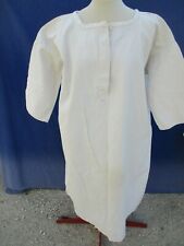 Chemise ancienne N°147 de femme grand mère en  lin nuit robe bon état