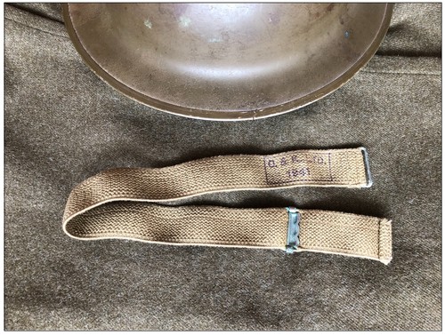 Ww2 jugulaire casque anglais - casque,