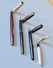 Antique Excelsior/Pelikan/Welsh/Craven Ink Pen Lot As Is 
