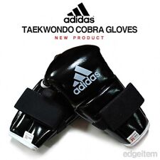 Adidas Korea Taekwondo Cobra Gloves (ADITCG01) Black Open Finger Hand Guard