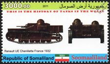 1932 RENAULT UE CHENILLETTE Tank Stamp #24 of 88 (France / InterWar)