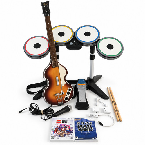 Nintendo wii beatles rock band - beatles,