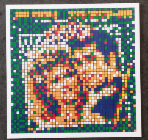 Invader rubik cubist mima - 👾,