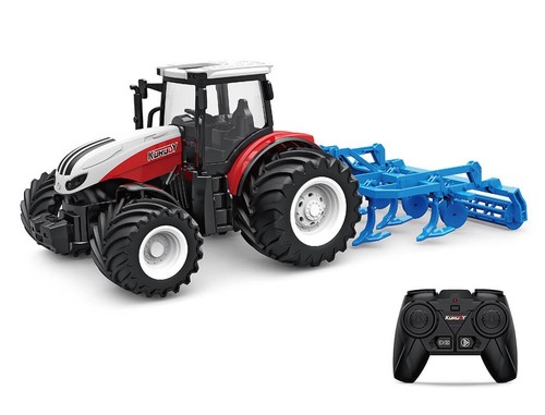 Tracteur rouge grosses - rouge,