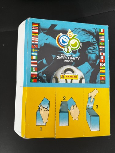 Panini boite vide empty box - vide,