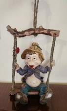 Grand Lutin Laaf Terra Lavartica Balançoire Figurine Efteling Vintage Collection