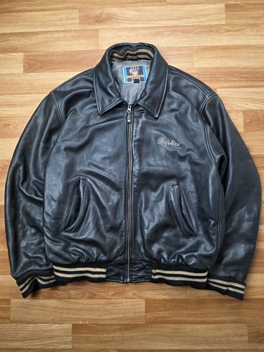 Blouson cuir vintage - en,