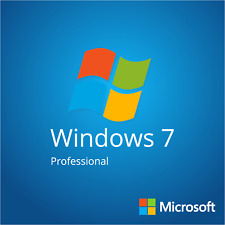 Genuine Microsoft Windows 7 Professional License With Key & Install DVD