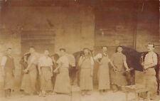 Postcard craft photo card of a group of marechal ferrant