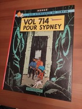 Tintin Vol 714 pour sydney 1968 2eme Tirage