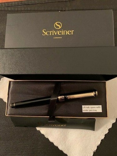 Stylo roller scriveiner noir - roller,