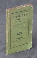 Charles Joseph Mackintosh / Revolution Belge 1830 1st Edition 1831