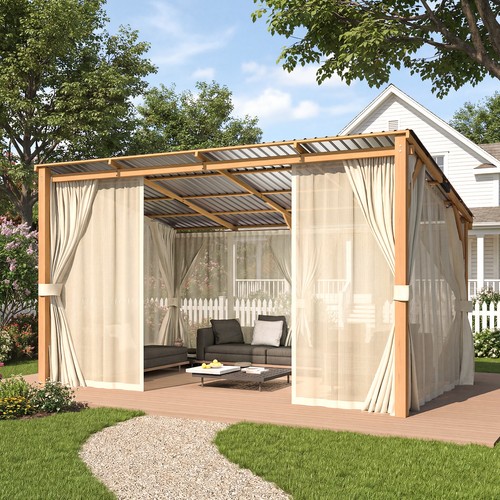 10x14 wooden hardtop gazebo - hardtop,
