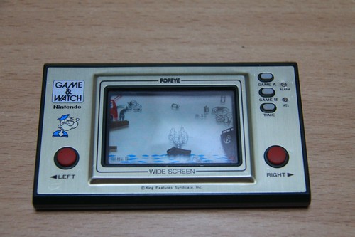 Nintendo game and - game, popeye