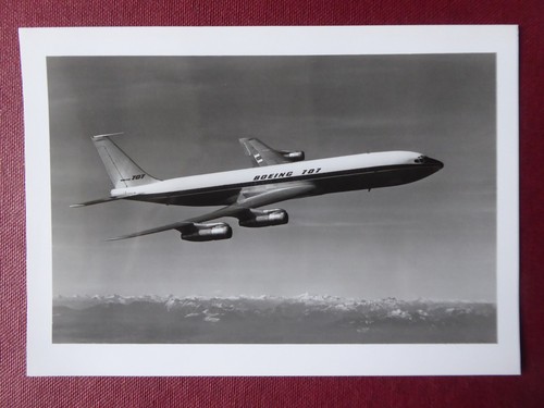 Photo presse boeing 707 - presse,