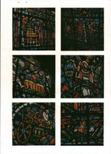 Antique Champagne Stained Glass Master J. Simon 1954 Magazine Document