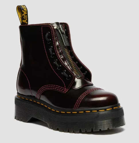 Bottes plateforme cuir dr - bottes,