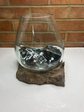 Molten GlassJar/Terrarium On