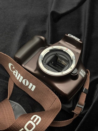 Brown canon eos 1100d body - eos,